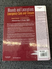 WOUNDS AND LACERATIONS BOOK EMERGENCY CARE & CLOSURE TEXTBOOK 4th EDITION + CODE