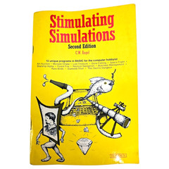 Stimulating Simulations Engel 2nd Ed BASIC Programming Computer Games 1979 Vtg