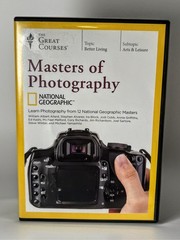 The Great Courses Masters of Photography National Geographic 4-DVD Set Complete