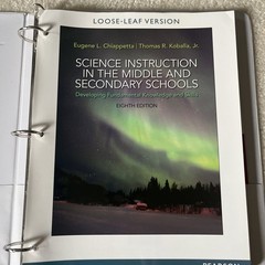 Science Instruction In the Middle and Secondary Schools – by Eugene Chiappetta