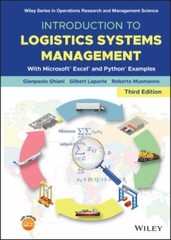 Introduction to Logistics Systems Management: With Microsoft Excel and Python Ex