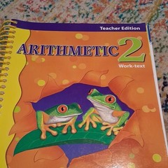 Abeka Arithmetic 2 Teacher’s Edition Work-Text Ring/Wire Bound Math Textbook