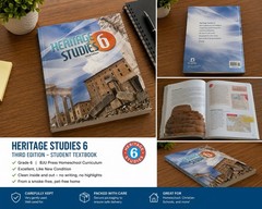 BJU Press Heritage Studies 6 Student Textbook 3rd Ed Paperback Grade 6