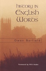 History in English Words by Barfield