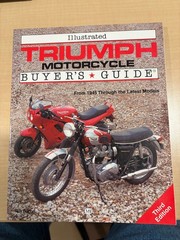 Illustrated Triumph Motorcycle Buyer’s Guide by Bacon, Roy