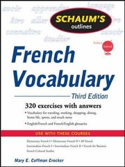 Schaum’s Outline of French – Paperback, by Crocker Mary Coffman – Acceptable