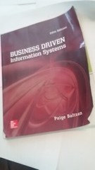 Business Driven Information Systems 5th Ed book Paige Baltzan McGraw Hill CLEAN