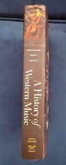 A History of Western Music (2019, Hardcover)