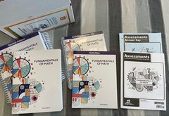 NEW BJU Press 7th grade FUNDAMENTALS OF MATH Complete Subject Kit 3rd ed Box Set