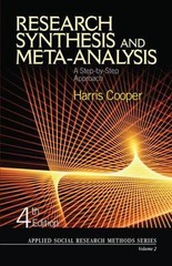 Research Synthesis and Meta-Analysis: a Step-by Step Approach: 2 (Applied Social