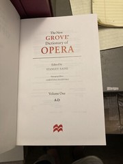 The New Grove Dictionary, Oxford University Press, 4 Volumes, Papaerback, 1997