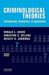 Criminological Theories: – Paperback, by Akers Ronald L.; – Acceptable n
