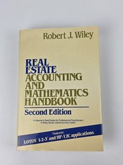REAL ESTATE ACCOUNTING AND MATHEMATICS HANDBOOK, 2ND By Robert J. Wiley **Mint**
