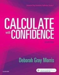 Calculate with Confidence, 7e – Paperback – GOOD