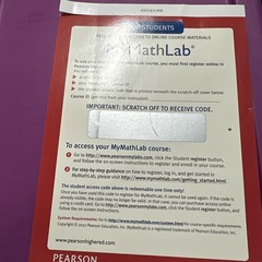 MyMathLab — Student Access Kit by Pearson Education(2012)-Unscratched/Fast ship