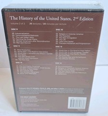 New The History of the United States 2nd Edition by Various Guidebook & DVD 2003