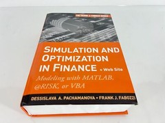 Simulation and Optimization in Finance: Modeling with MATLAB | Water Damage