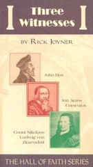 Three Witnesses (Hall of Faith) – Paperback By Joyner, Rick – GOOD