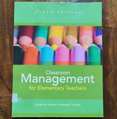 Classroom Management for Elementary Teachers 9th Ed PB Evertson & Emmer