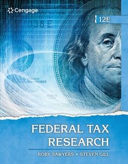 FEDERAL TAX RESEARCH By Roby Sawyers & Steven Gill – Hardcover **Excellent**