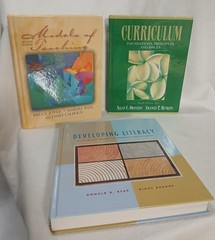 Teaching Arts Textbook Lot/3 HC: Models of Teaching Curriculum Develop.Literacy