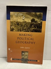 Making Political Geography (Human Geograp… by Agnew, John Paperback / softback