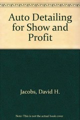 Auto Detailing for Show and Profit, Jacobs, David H.