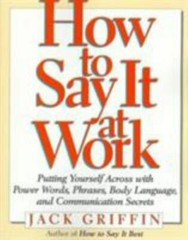 How to Say It at Work : Putting Yourself Across with Power Words, Phrases,…