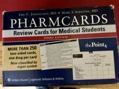 Pharmcards: Review Cards for Medical – by Johannsen M.D. MArc S. Sabatine MD