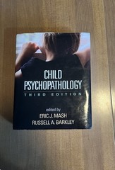 Child Psychopathology Vol. 3 by Russell A. Barkley (2014, Hardcover)