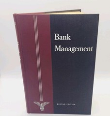 Bank Management 2nd Edition American Institute of Banking ABA Hardcover AIB