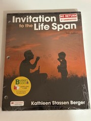 Invitation to the Life Span – Looseleaf Kathleen Berger – Fifth Edition NEW