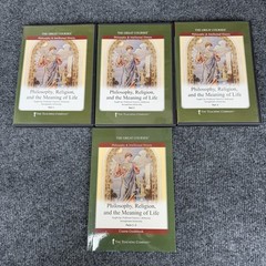 The Great Courses Philosophy Religion and the Meaning of Life DVD’s & Guidebook