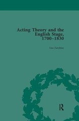 Acting Theory and the English Stage 1700-1830, Paperback by Zunshine, Lisa, L…