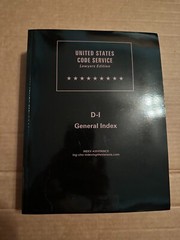United States Code Service Lawyers Edition D-I General Index