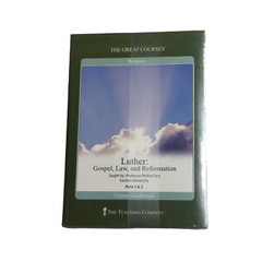 Teaching Company Luther: Gospel, Law and Reformation Set Parts 1&2(DVD’S + Book)