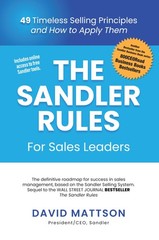 The Sandler Rules for Sales Leaders By David Mattson