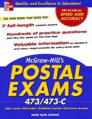 McGraw-Hill’s Postal Exams 473/473c by Mark Alan Stewart: Used