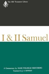 I and II Samuel (1965): A Commentary – Paperback, by Hertzberg Hans – Very Good
