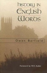 History in English Words by Owen Barfield: Used
