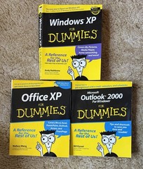 Set of Three “For Dummies” Books: Windows XP, Office XP, and Outlook 2000