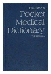 Blakiston’s Pocket Medical – Hardcover, by Osol Arthur (1905-?) – Acceptable