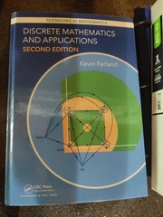 Textbooks in Mathematics Ser.: Discrete Mathematics and Applications by Kevin…