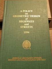 A Policy on Geometric Design of Highways and Streets