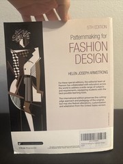 Patternmaking for Fashion Design by Armstrong 5th ed – 9789332518117