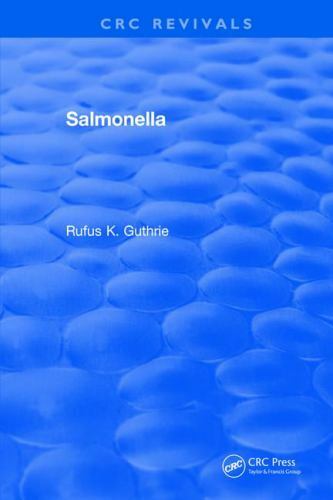 Salmonella, Hardcover by Guthrie, Rufus K., Brand New, Free shipping in the US