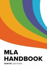 MLA Handbook Hardcover The Modern Language Association of America